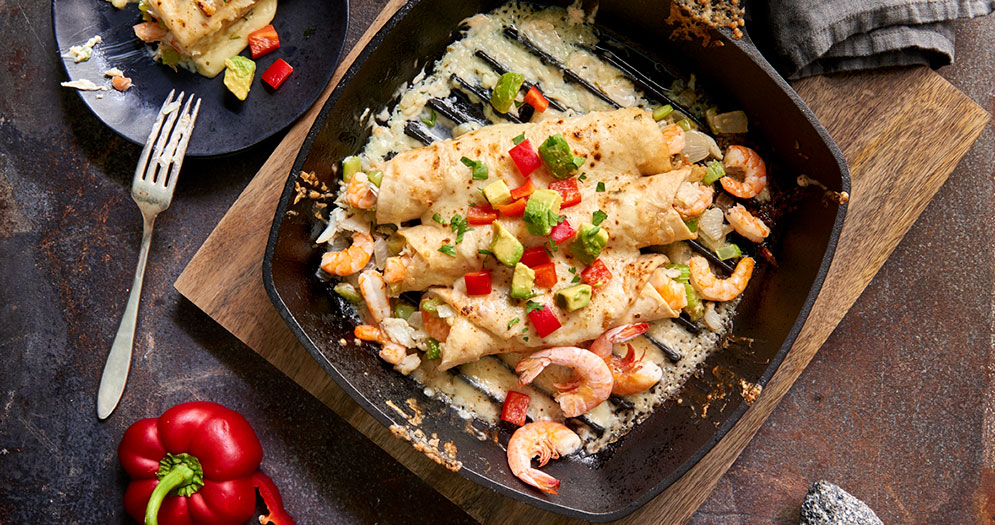 Shrimp Enchilladas