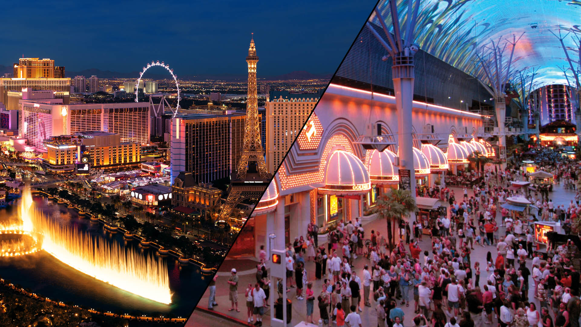 The Strip vs Downtown Las Vegas