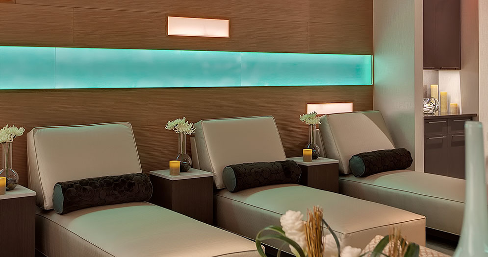 Spa Lounging Area