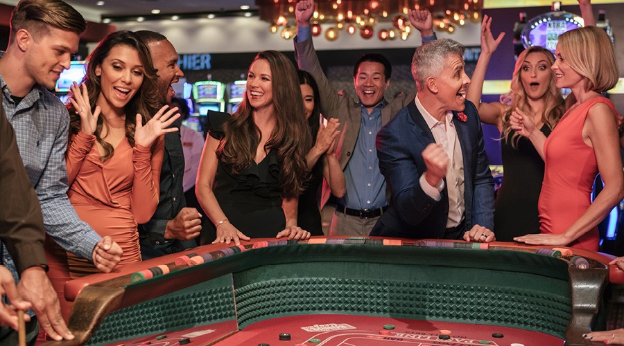 People Gambling in the Casino