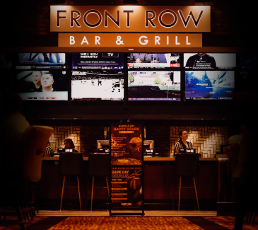 Front row menu
