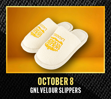 October 8 Gift Giveaway - GNL Velour Slippers